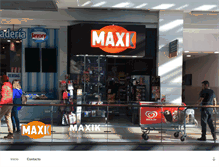 Tablet Screenshot of maxik.cl